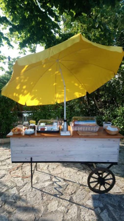 Au jardin d'Amphora Bed & Breakfast Ginestas Bagian luar foto