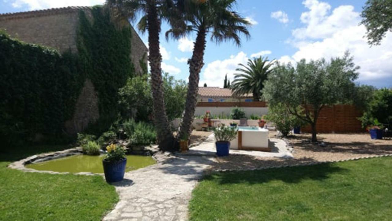 Au jardin d'Amphora Bed & Breakfast Ginestas Bagian luar foto